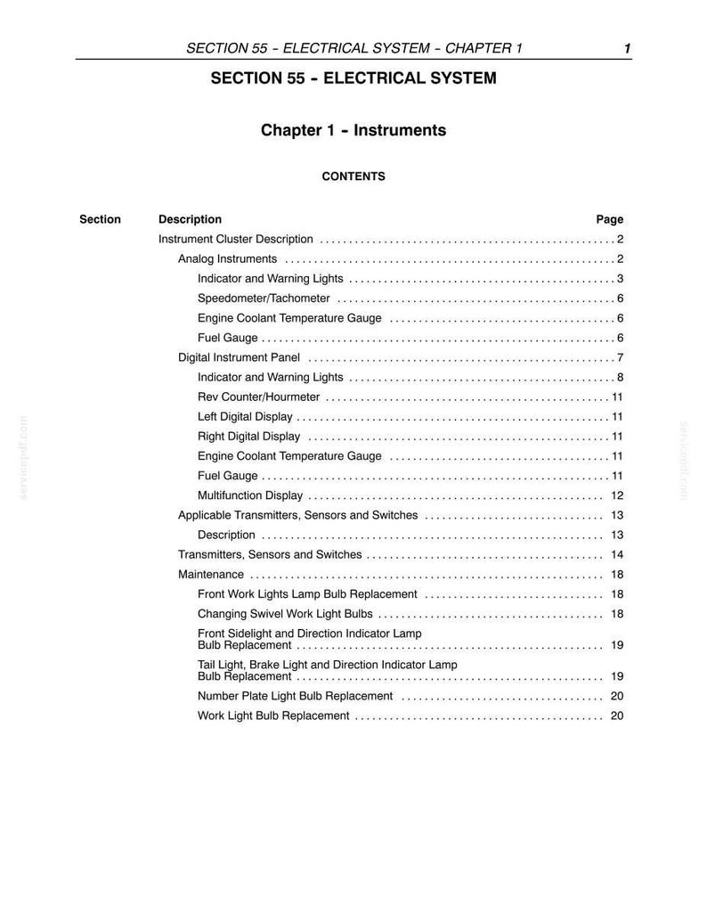 New Holland T4020, T4030, T4040, T4050 Standard Tractor Service Repair Workshop Manual | Instant Pdf Download image 8