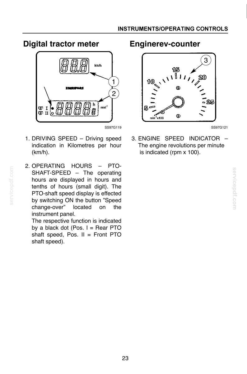 Steyr Cvt 120, Cvt 130, CVT 150, CVT 170 Tractors Operator Owners Operation Manual | Instant PDF Download image 3