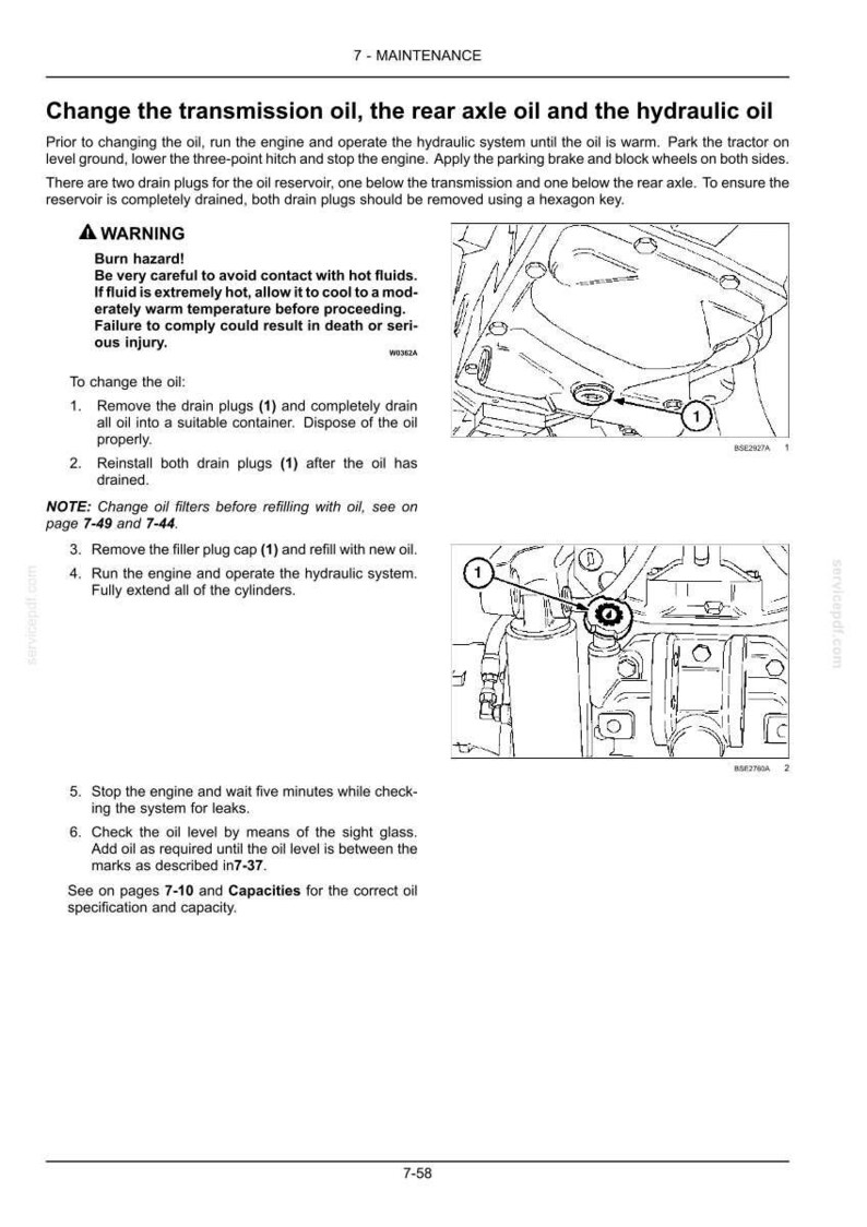 Steyr 4115, 4125, 4135, 4145, 6145 PROFI Tier 4B (final) Tractor Operator Owners Operation Manual | Instant PDF Download image 8
