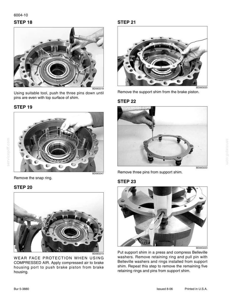 New Holland W190B Tier 3 Wheel Loader Service Repair Workshop Manual PDF | Instant PDF Download image 8