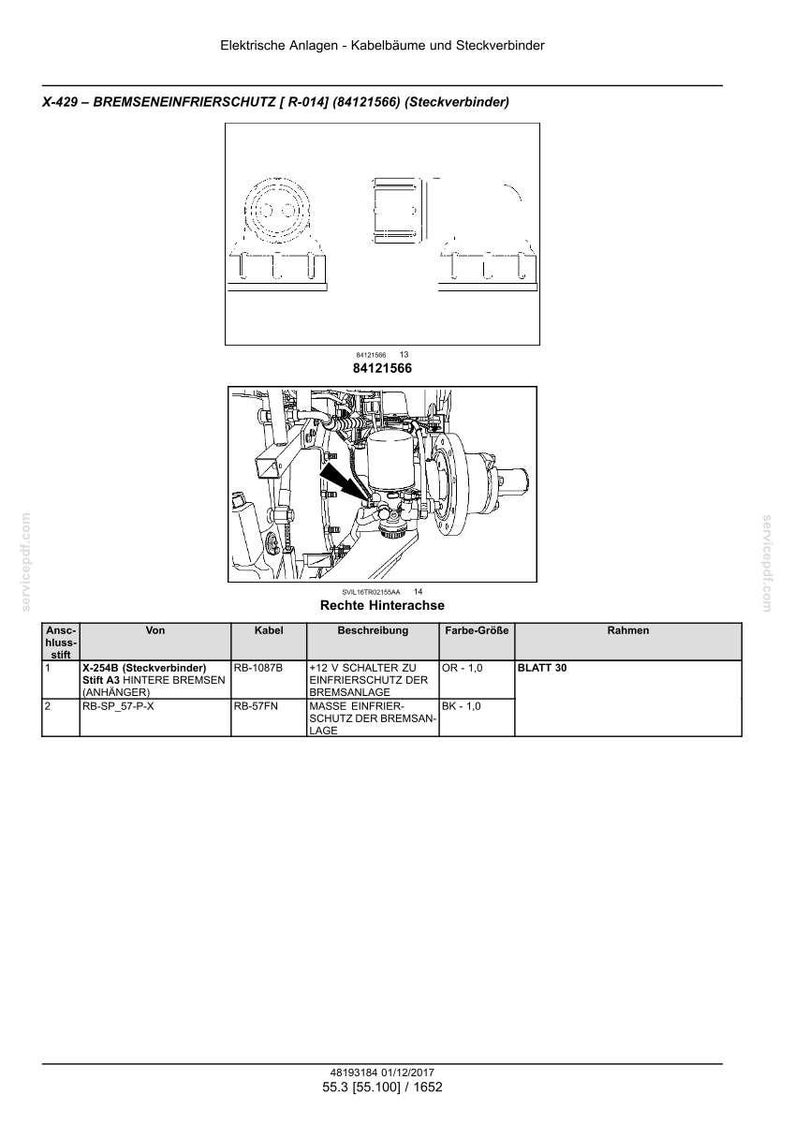 Steyr 6270 Terrus CVT, 6300 Terrus CVT Stage Iv Traktor Wartungshandbuch Reparatur Werkstatthandbuch | PDF-Download image 3