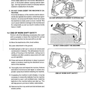 Kobelco Sk235sr-1e, Sk235sr LC-1E Hydraulic Excavator Operator Owners Operation Manual | Instant PDF Download image 4