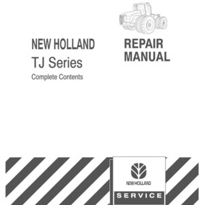 New Holland Tj275, Tj325, Tj375, Tj425, TJ450, TJ500 Tractor Service Repair Workshop Manual | Instant PDF Download image 3