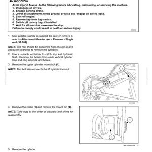 New Holland 840CD, 880CF Draper Header Service Repair Workshop Manual | Instant PDF Download image 5