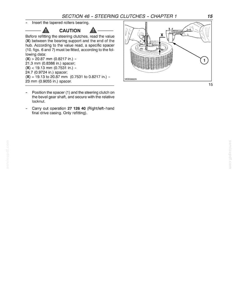 New Holland Tk76, TK85, TK85M Crawler Tractor Service Repair Workshop Manual | Instant PDF Download image 8