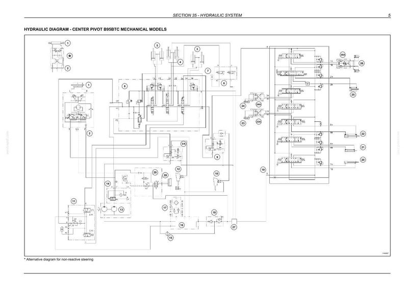 New Holland B90b, B95b, B95blr, B95btc, B110B, B115B Backhoe Loader Service Repair Workshop Manual | Instant PDF Download image 8