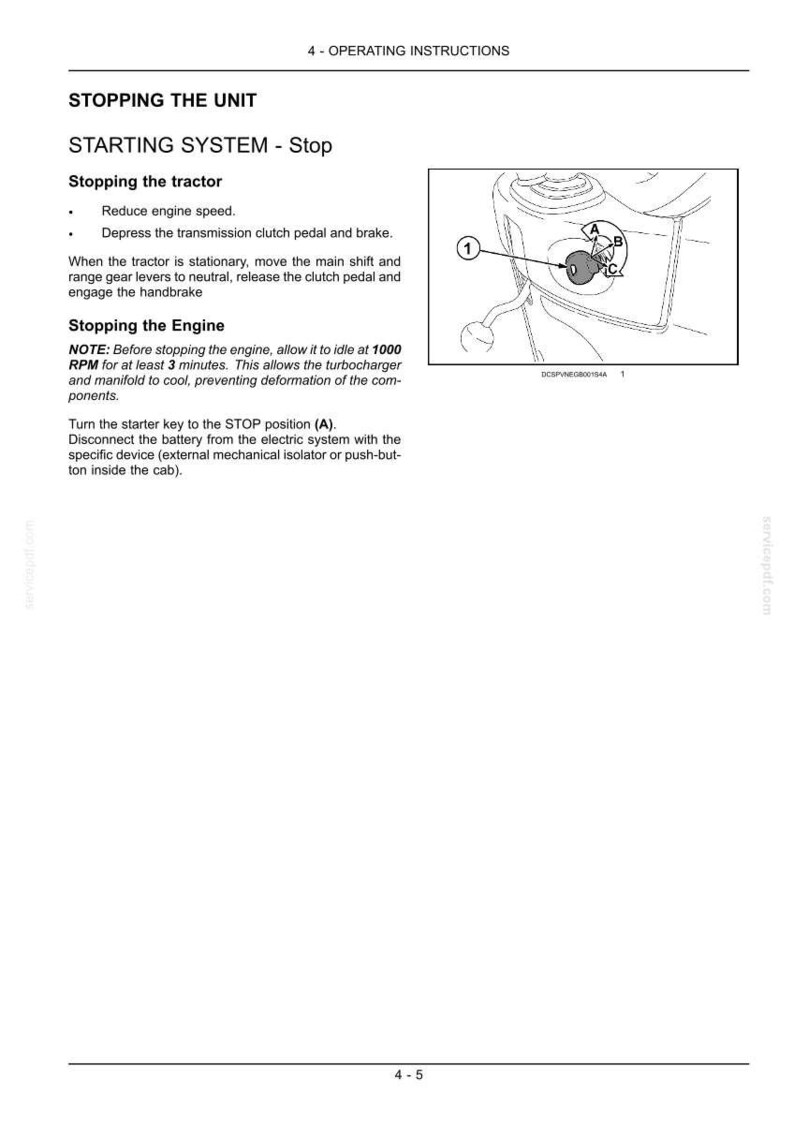 New Holland T4030v, T4040v, T4050V, T4060V Tractor Operator Owners Operation Manual | Instant PDF Download image 6