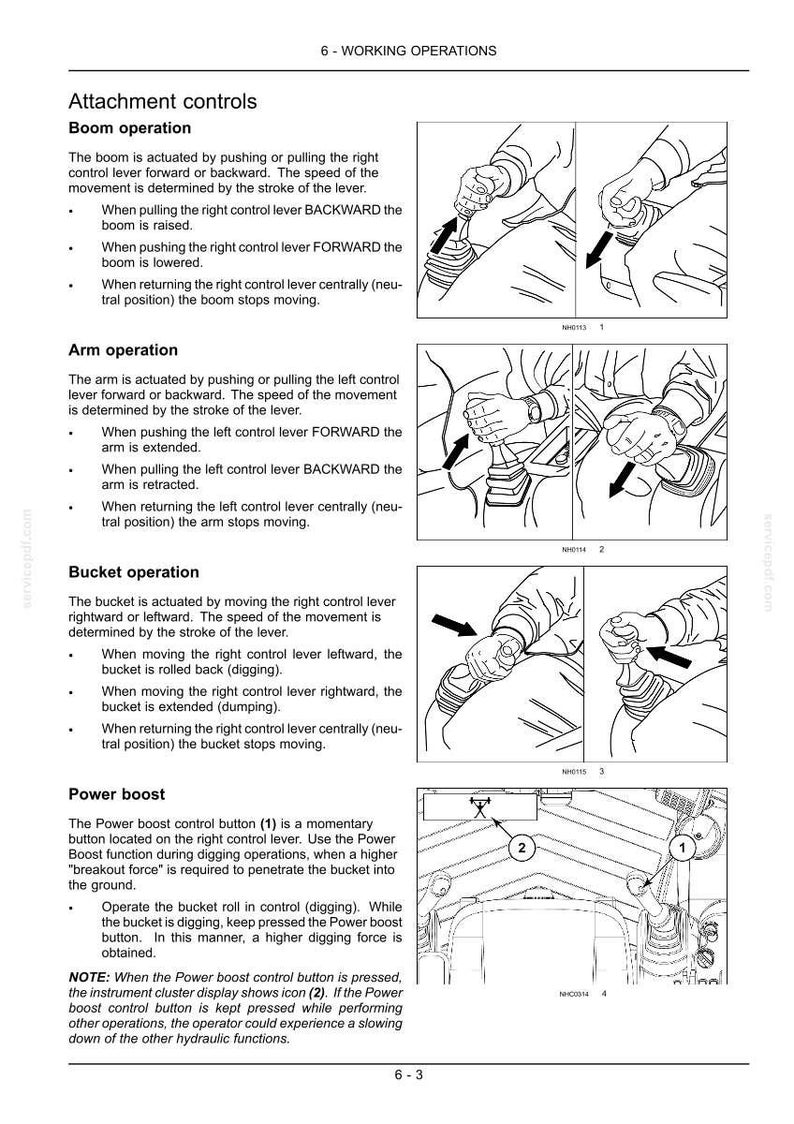 Kobelco SK170-9 Tier 4 Hydraulic Excavator Operator Owners Operation Manual | Instant PDF Download image 7
