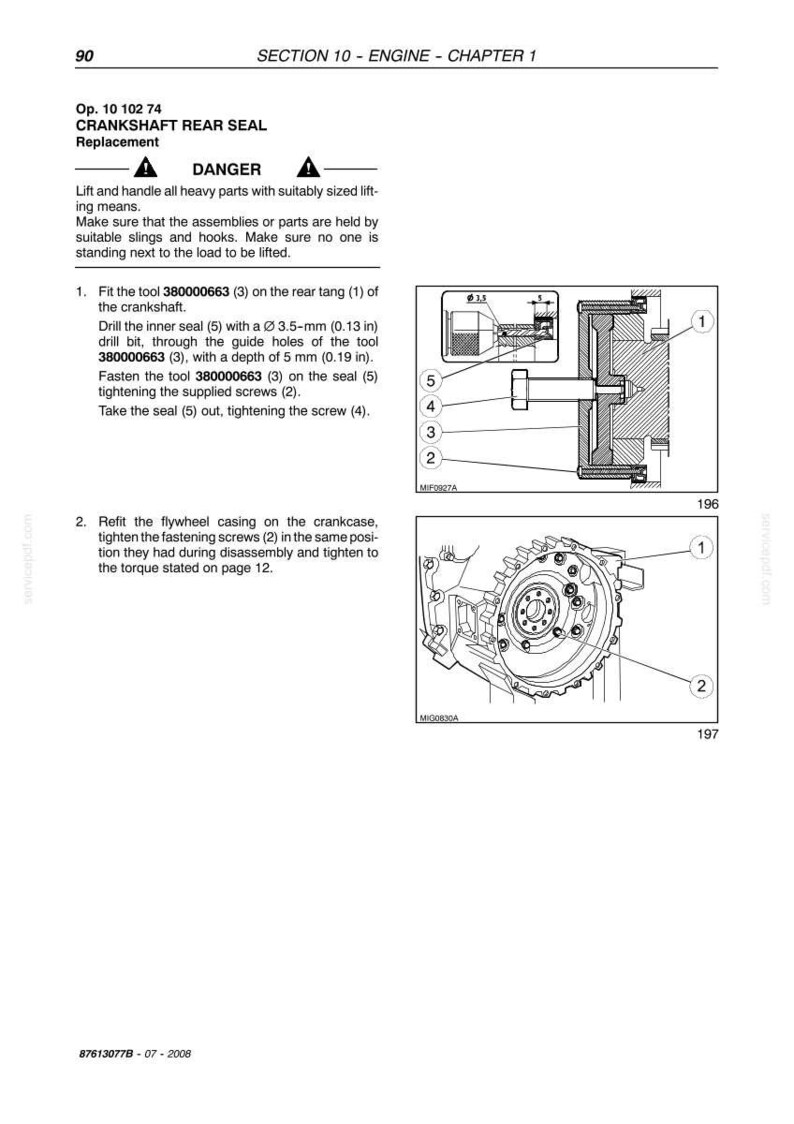 New Holland Vm3080, Vl5060, VL5070, VL5080 Grape Harvester Service Repair Workshop Manual | Instant PDF Download image 5