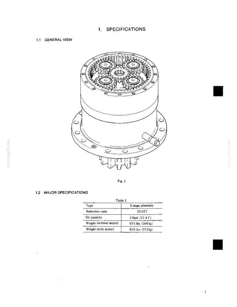 Kobelco K912-Ii, K912LC-II Hydraulic Excavator Service Repair Workshop Manual | Instant PDF Download image 10