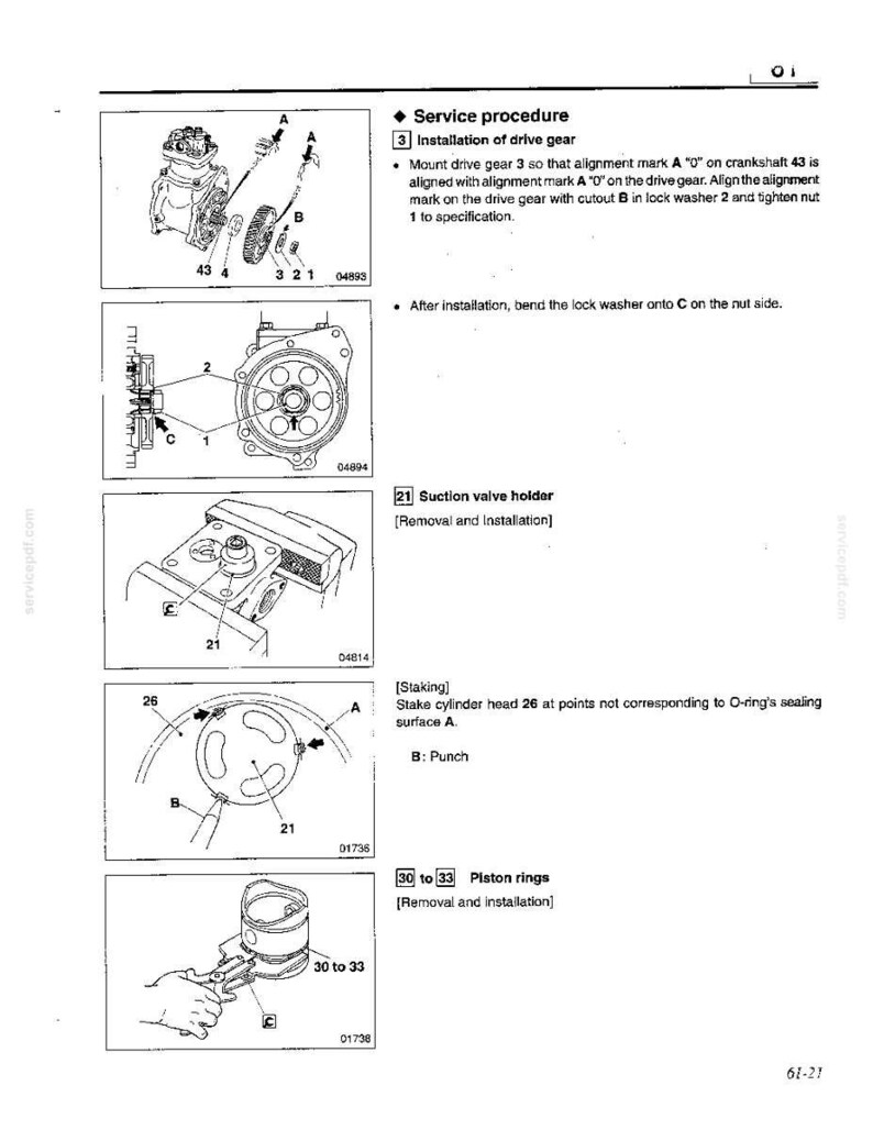 Mitsubishi 6d1, 6d14, 6d14-T, 6d15-T, 6d16, 6d16-T, 6D16-TL Diesel Engine Service Repair Workshop Manual | Instant PDF Download image 11