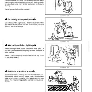 Manual de operación y mantenimiento de la miniexcavadora New Holland E35b Sr, E39B SR / Descarga instantánea en PDF imagen 4