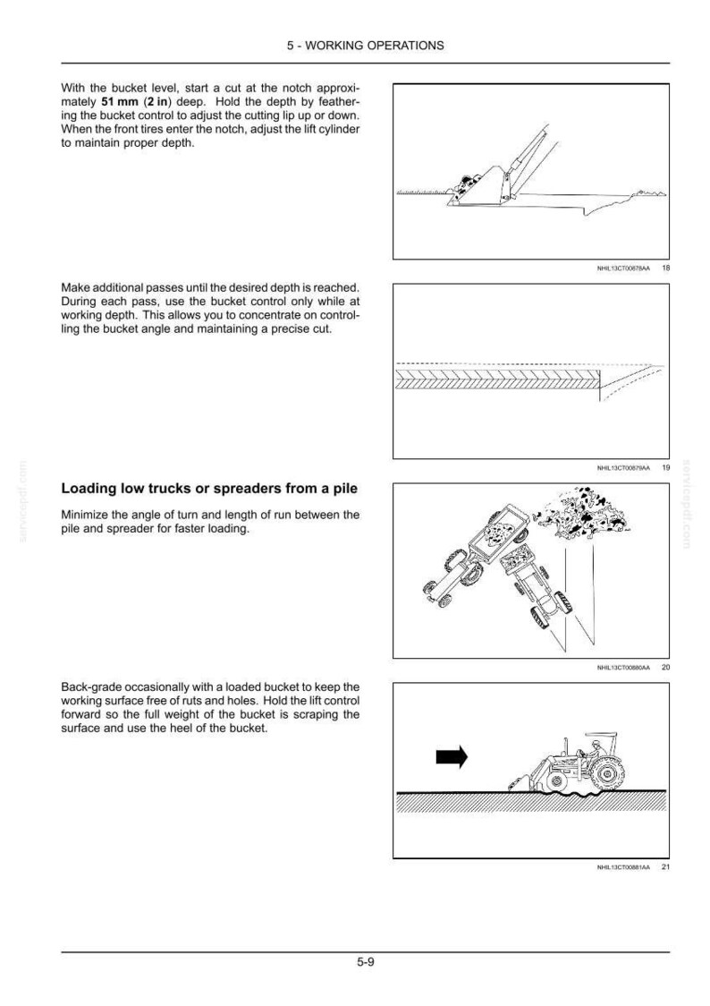 New Holland 200LC Loader Operator Owners Operation Manual | Instant PDF Download image 8