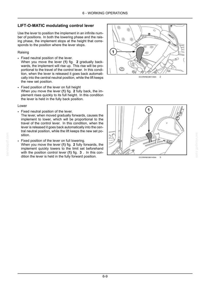 Manual de operación y mantenimiento del tractor New Holland TK4030V, TK4050, TK4050M, TK4060 / Descarga instantánea en PDF imagen 7