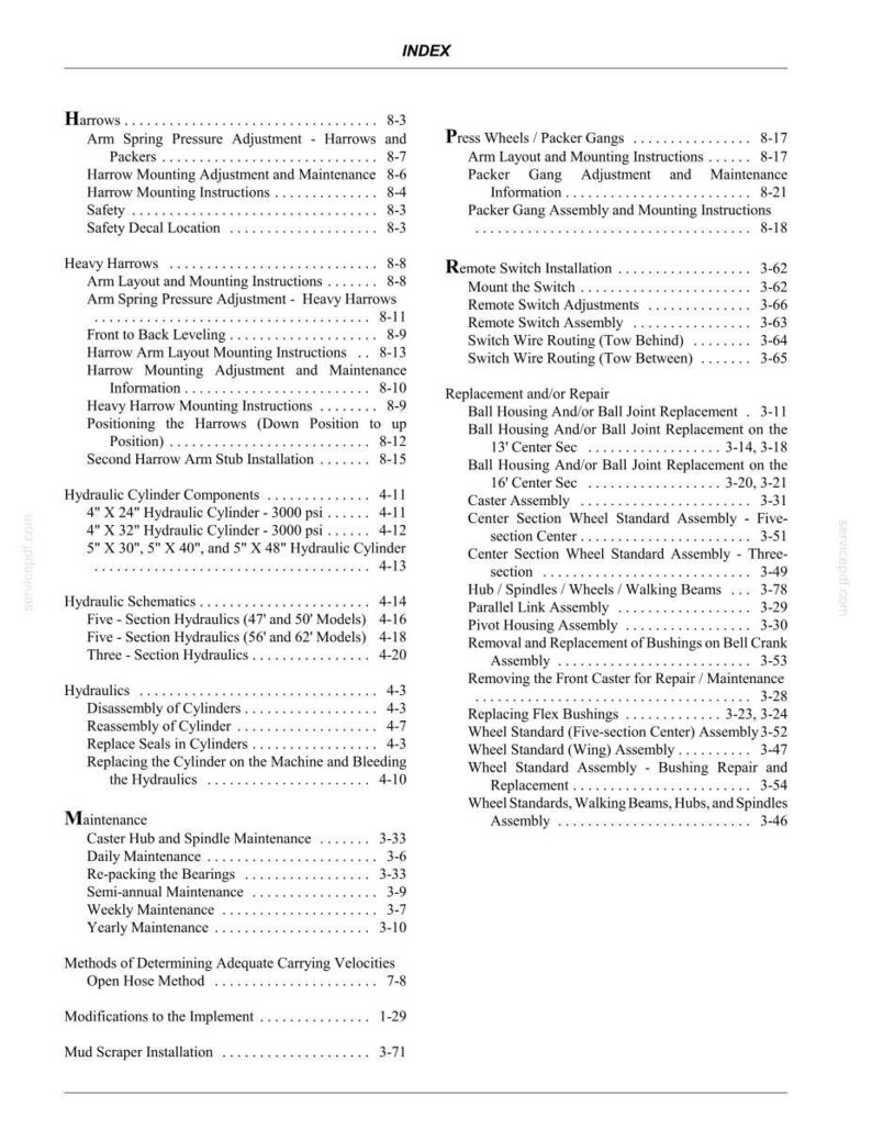 Manual de servicio y reparación del tractor New Holland ST830 / Descarga instantánea en PDF imagen 11
