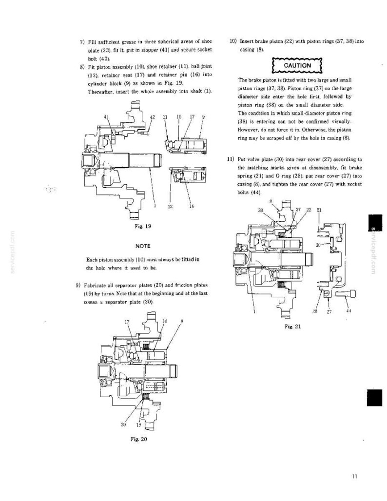 Kobelco K909-Ii K909LC-II Hydraulic Excavator Service Repair Workshop Manual | Instant PDF Download image 10