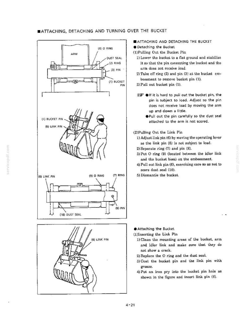 Kobelco Sk100, SK120, SK120LC Excavator Operator Owners Operation Manual | Instant PDF Download image 6