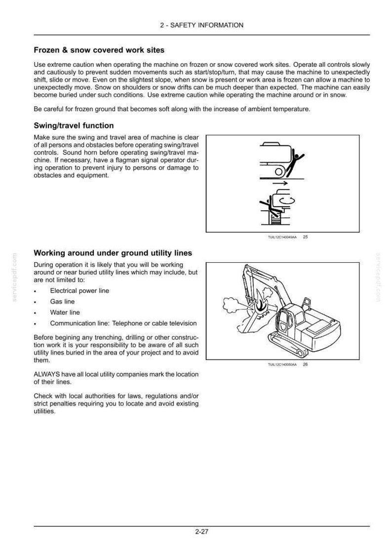 New Holland E260CSR Crawler Excavator Operator Owners Operation Manual | Instant PDF Download image 4