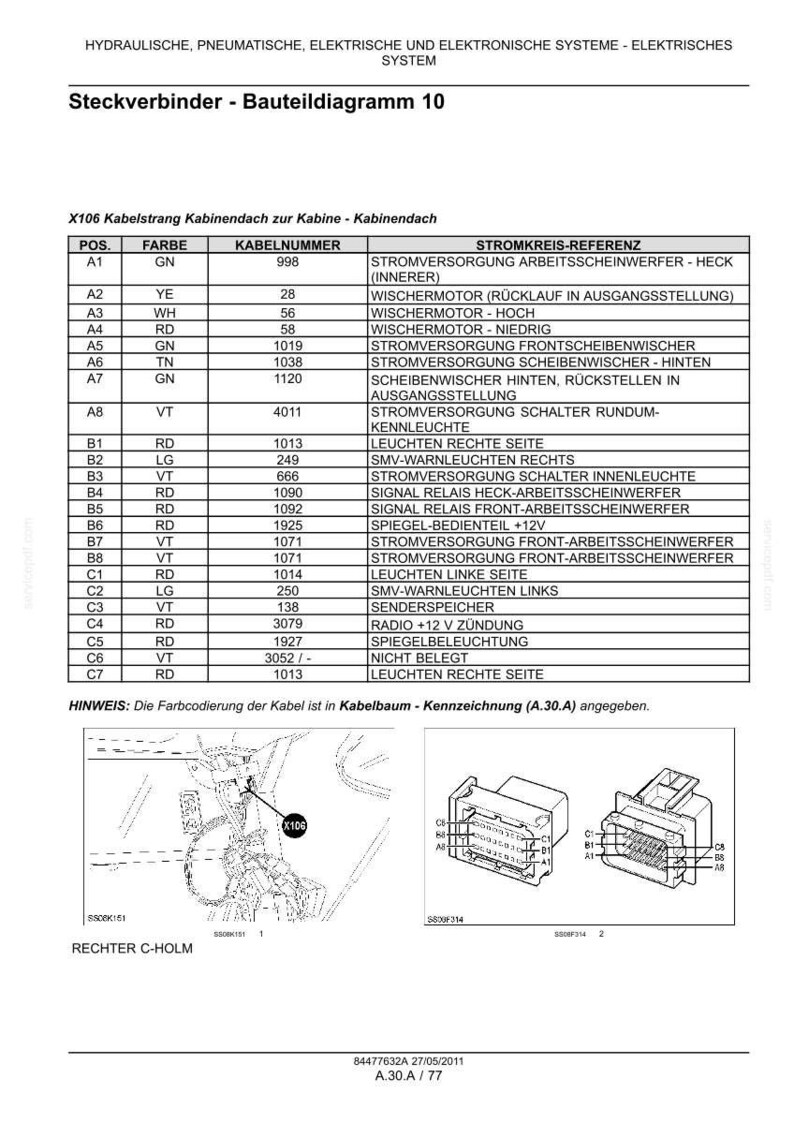 Steyr Cvt 6130, CVT 6145, CVT 6160 Traktor Wartungshandbuch Reparatur Werkstatthandbuch | PDF-Download image 6