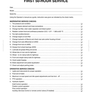 New Holland TB120 Mudder Tractor Operator Owners Operation Manual | Instant PDF Download image 11
