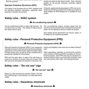 Steyr 4075, 4085, 4095, 4105, 4115 Kompakt Ecotech Tractor Operator Owners Operation Manual | Instant PDF Download image 5