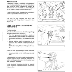 Steyr Kompakt 4065, 4075, 4085, 4095 Tractors Operator Owners Operation Manual | Instant PDF Download image 7