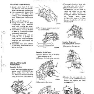 Nissan FD6, FD6T Diesel Engine Service Repair Workshop Manual | Instant PDF Download image 3