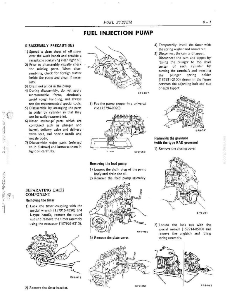 Nissan FD6, FD6T Diesel Engine Service Repair Workshop Manual | Instant PDF Download image 3