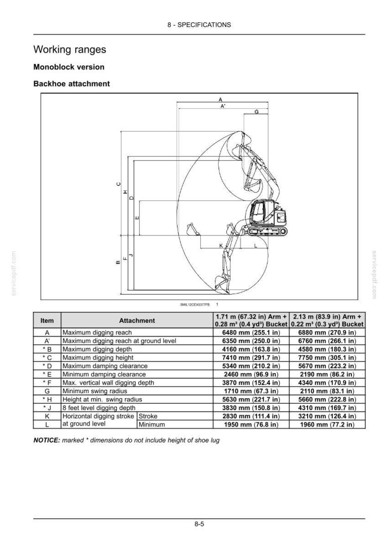 New Holland E75CSR Midi Excavator Operator Owners Operation Manual | Instant PDF Download image 10
