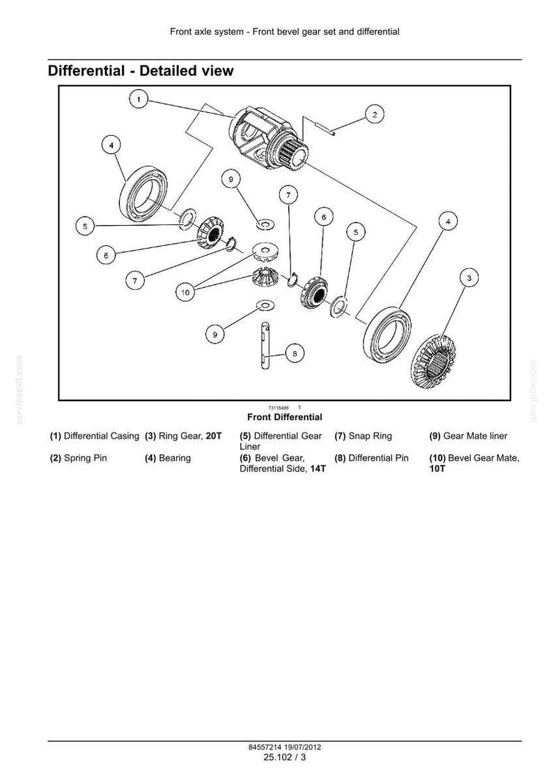 New Holland Boomer 20 & 25 Compact Tractor Service Repair Workshop Manual | Instant PDF Download image 4