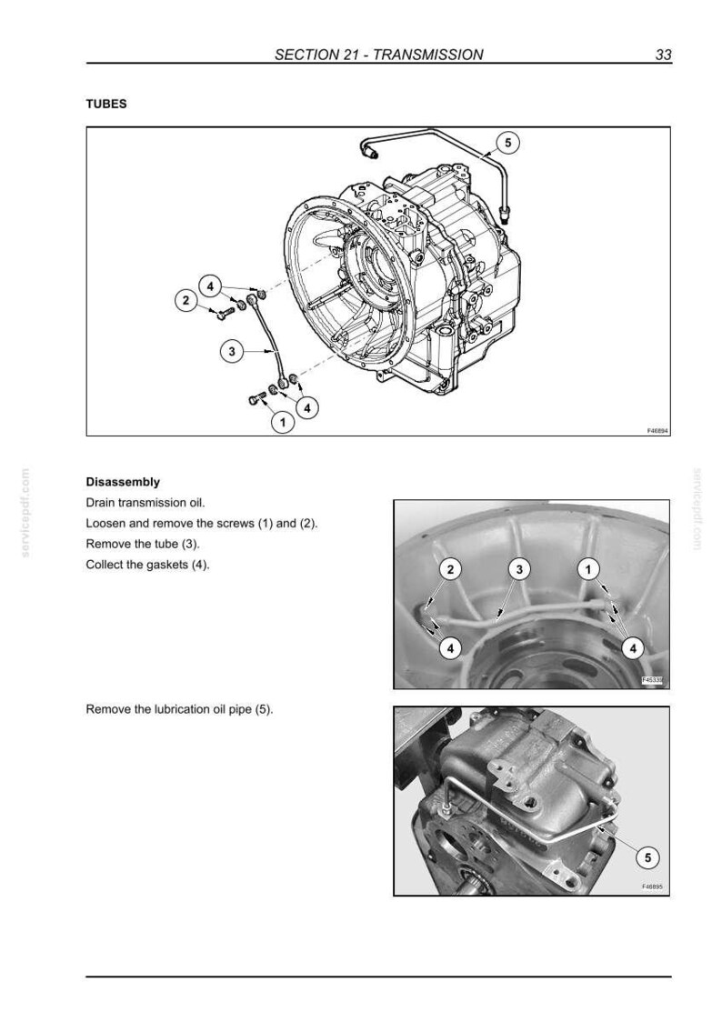 New Holland B95c, B95ctc, B95CLR, B110C Tier 4-lader dieplepelservice Reparatie Werkplaatshandboek | Directe pdf-download afbeelding 4