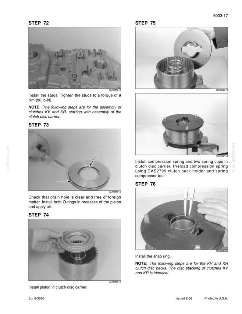New Holland W170B Tier 3 Wheel Loader Service Repair Workshop Manual | Instant PDF Download image 7