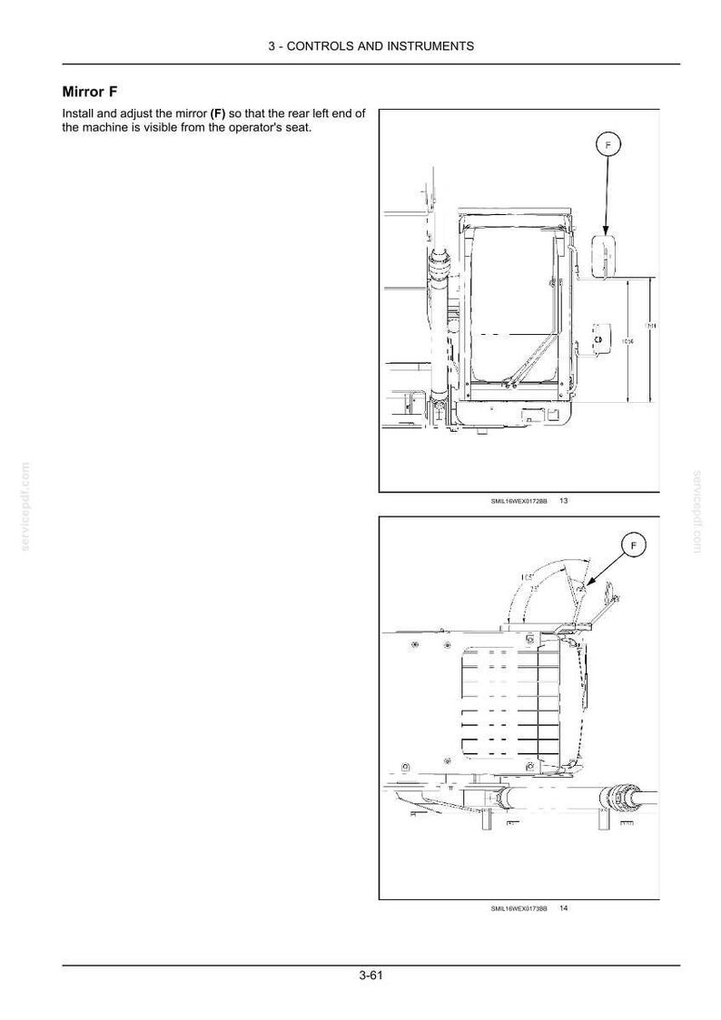 Manual de operación y mantenimiento de la excavadora de ruedas New Holland WE210B / Descarga instantánea en PDF imagen 6