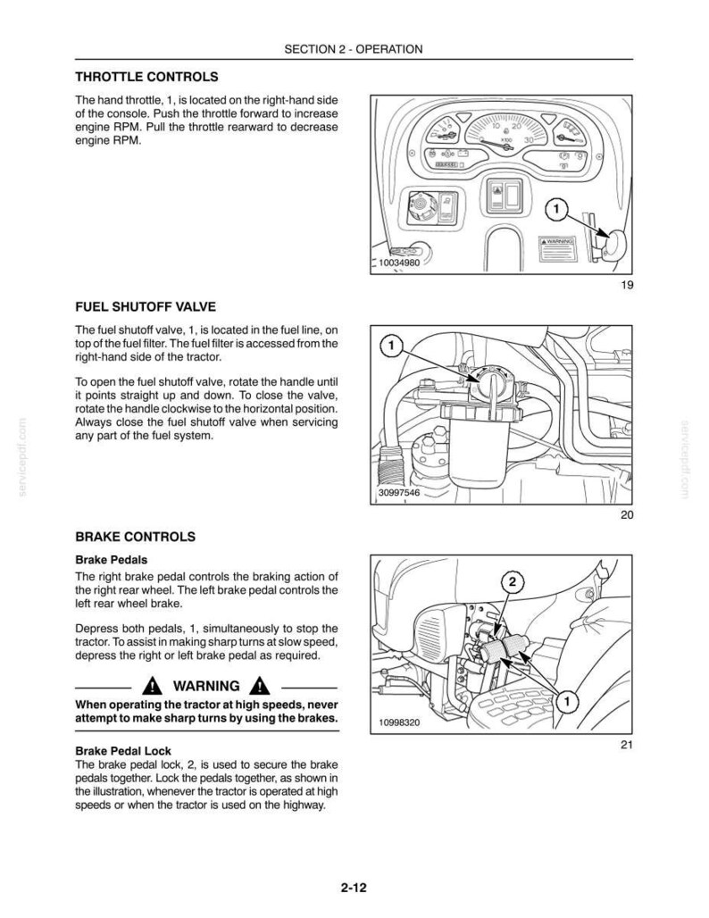 New Holland Boomer 3040, 3045 Tractor Operator Owners Operation Manual | Instant PDF Download image 5