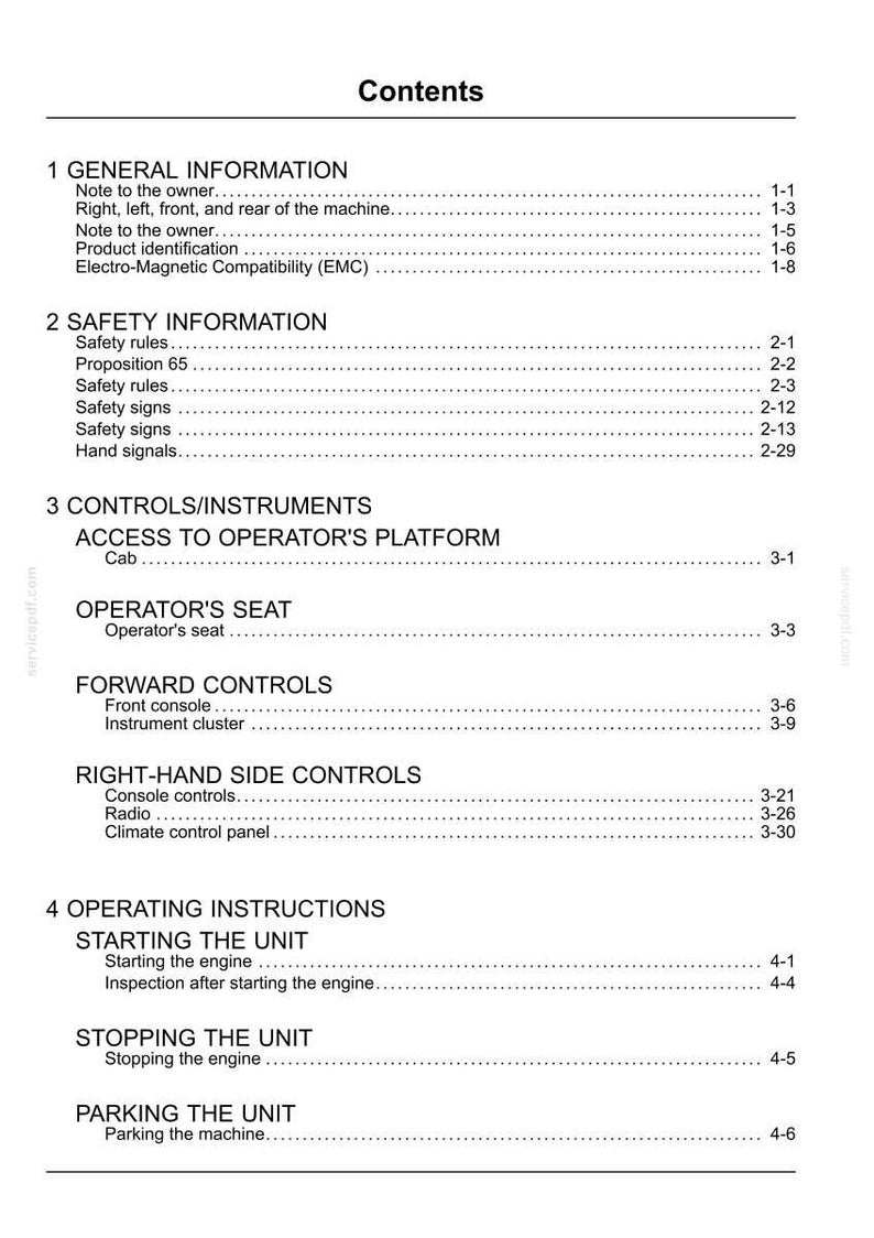 Kobelco ED150-2 Hydraulic Excavator Blade Runner Operator Owners Operation Manual | Instant PDF Download image 2
