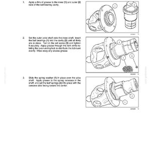May include: Diagram of a torque limiter assembly, with detailed instructions and numbered parts. The text reads "Torque limiter - Assemble the Overrunning Clutch." Includes images of the components and assembly steps. The document is labeled "POWER PRODUCTION - PTO POWER IN."