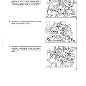 New Holland TC21DA, TC24DA Tractor Service Repair Workshop Manual | Instant PDF Download image 5