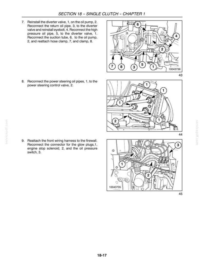 New Holland TC21DA, TC24DA Tractor Service Repair Workshop Manual | Instant PDF Download image 5