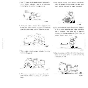 Kobelco MD120LC Hydraulic Excavator Operator Owners Operation Manual | Instant PDF Download image 3