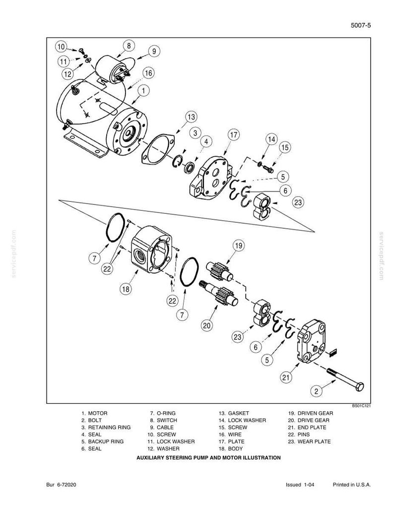 New Holland W170B Tier 3 Wheel Loader Service Repair Workshop Manual | Instant PDF Download image 6