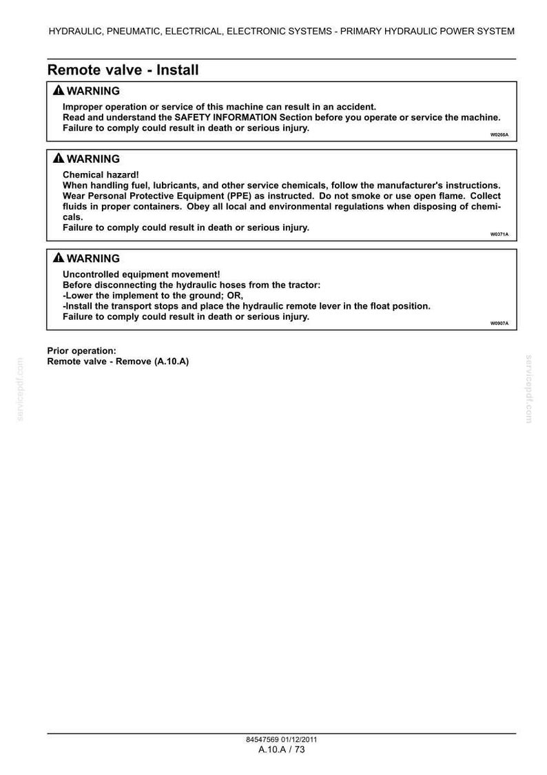 New Holland Ts6020, TS6030, TS6030HC Tractor Service Repair Workshop Manual | Instant PDF Download image 4