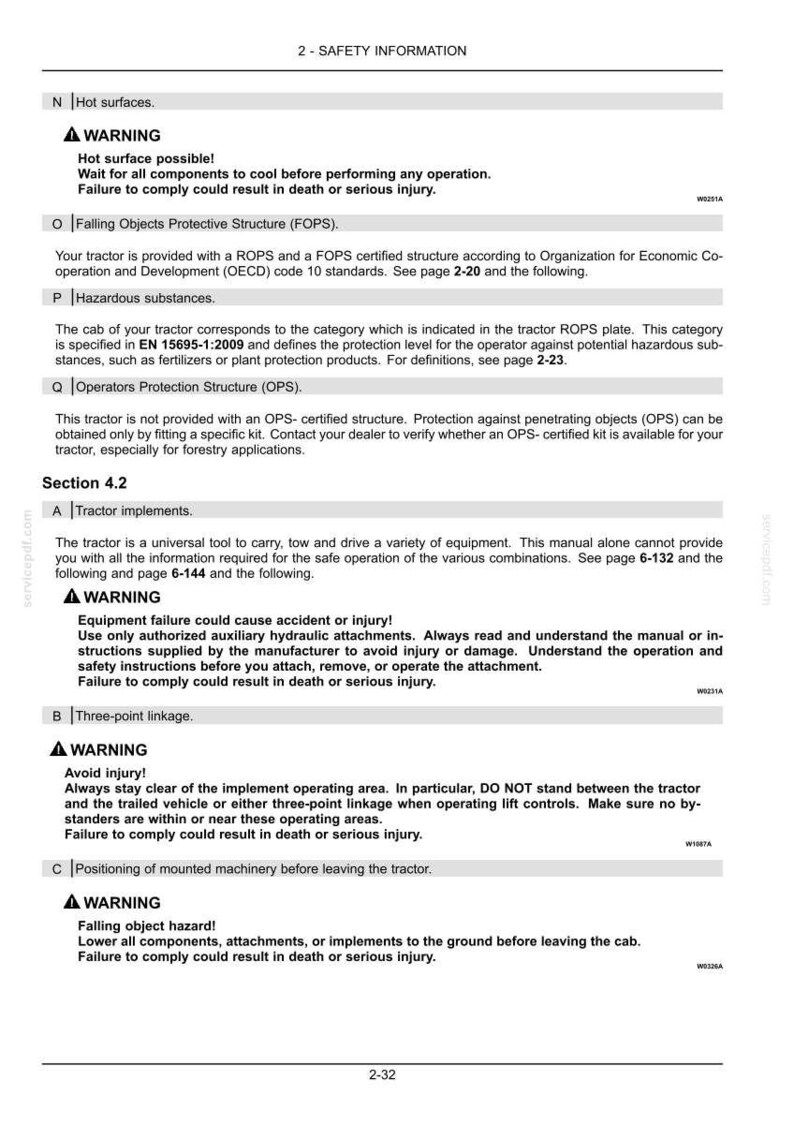 Steyr 6130 Cvt, 6145 CVT, 6160 CVT Ecotech Tractor Operator Owners Operation Manual | Instant PDF Download image 5