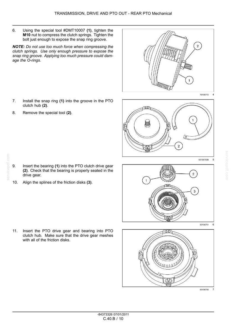 New Holland Boomer 30, Boomer 35 kompakttraktor service- och reparationshandbok | Direkt PDF-nedladdning bild 8