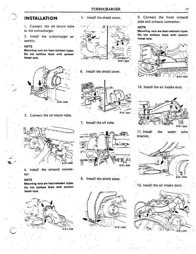 Nissan NE6T Diesel Engine Service Repair Workshop Manual | Instant PDF Download image 10