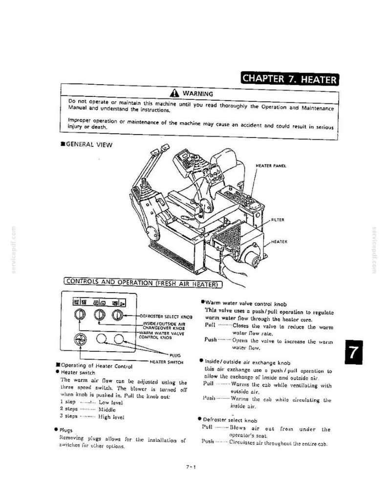 Kobelco Sk400 Iii, SK400LC III Excavator Operator Owners Operation Manual | Instant PDF Download image 9
