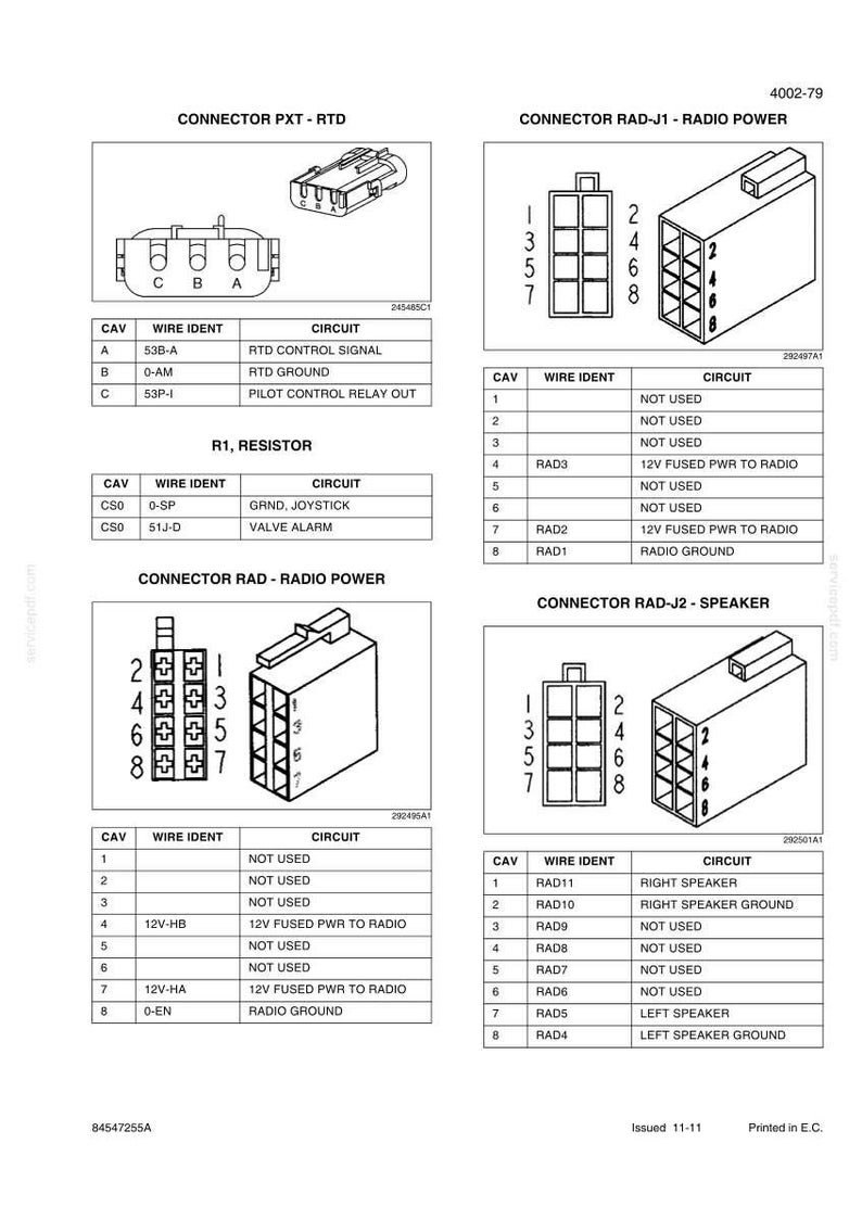 New Holland W270C, W300C Wheel Loader Service Repair Workshop Manual | Instant PDF Download image 4