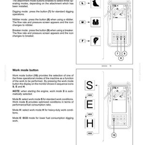 New Holland E175C, E195C Crawler Excavator Operator Owners Operation Manual | Instant PDF Download image 6