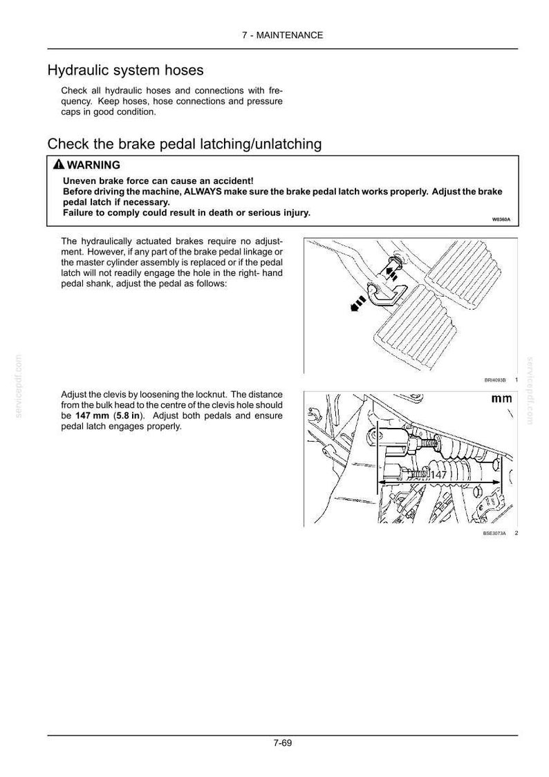 Steyr 6130 Cvt, 6145 CVT, 6160 CVT Ecotech Tractor Operator Owners Operation Manual | Instant PDF Download image 7