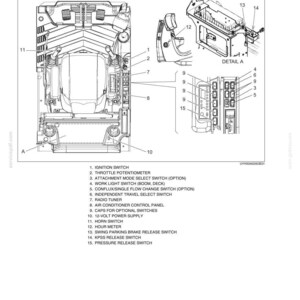 Kobelco 140SR Acera Hydraulic Excavator Operator Owners Operation Manual | Instant PDF Download image 4