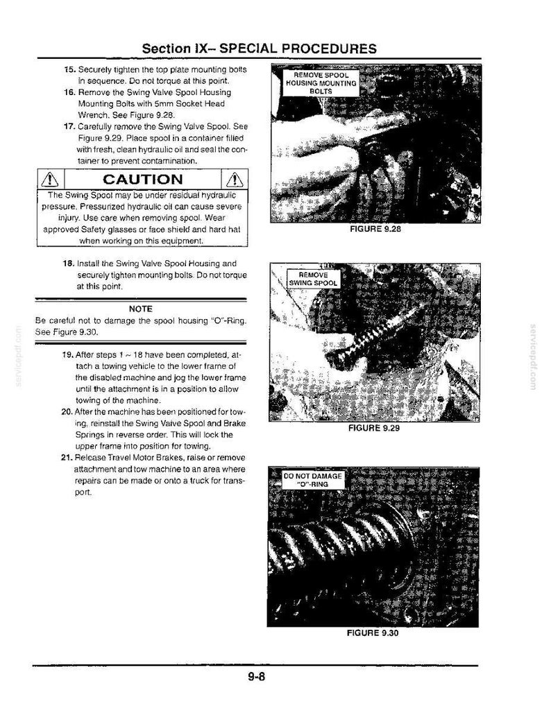 Kobelco SK150LC Hydraulic Excavator Operator Owners Operation Manual | Instant PDF Download Bild 9